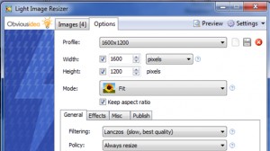 Light Image Resizer