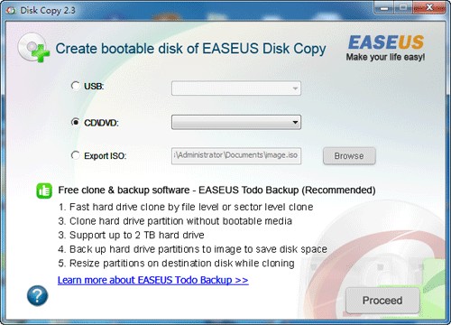 EASEUS Disk Copy