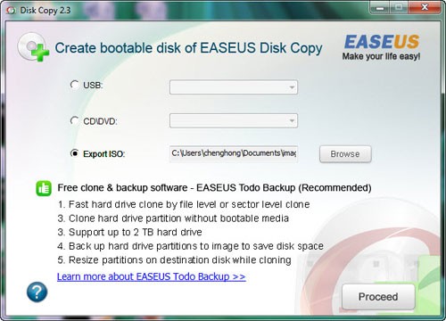 EASEUS Disk Copy