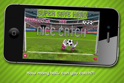 Flick Football Super Save Hero (iPhone - iPad - iPod)