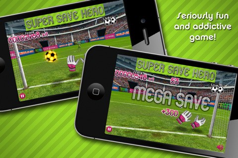 Flick Football Super Save Hero (iPhone - iPad - iPod)