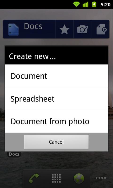 Google Docs (Android) Google Docs (Android)