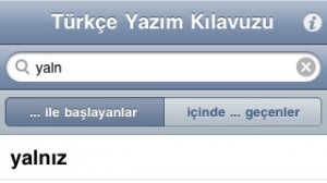 Türkçe Yazım Kılavuzu( iPhone - iPad - iPod)