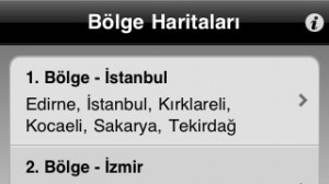 Karayolları Haritası ( iPhone - iPad - iPod)