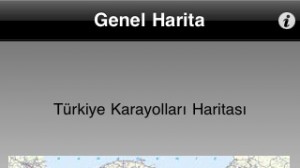 Karayolları Haritası ( iPhone - iPad - iPod)