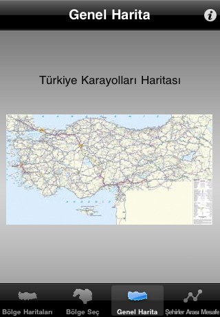 Karayolları Haritası ( iPhone - iPad - iPod)
