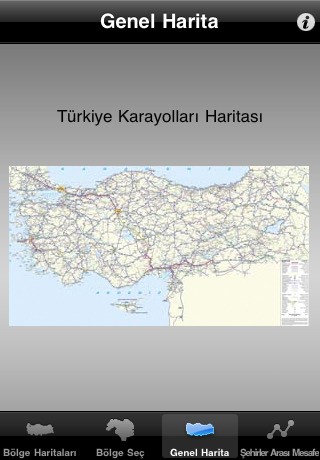 Karayolları Haritası ( iPhone - iPad - iPod) Karayolları Haritası ( iPhone - iPad - iPod)