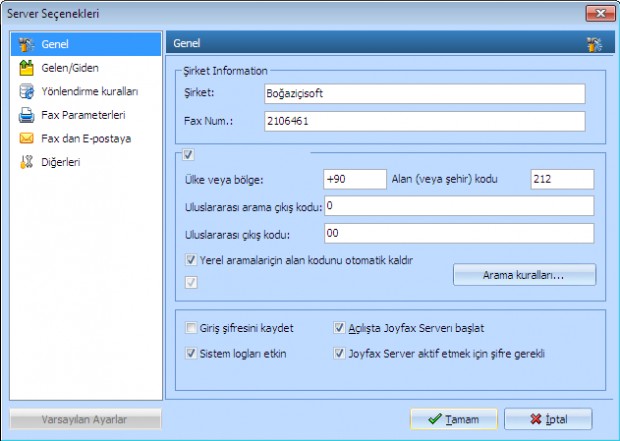 JoyFax Server