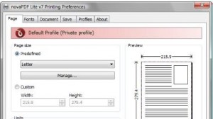 NovaPDF Lite Desktop