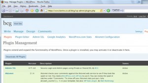 Admin SSL