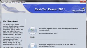 East-Tec Eraser Ekran Görüntüsü