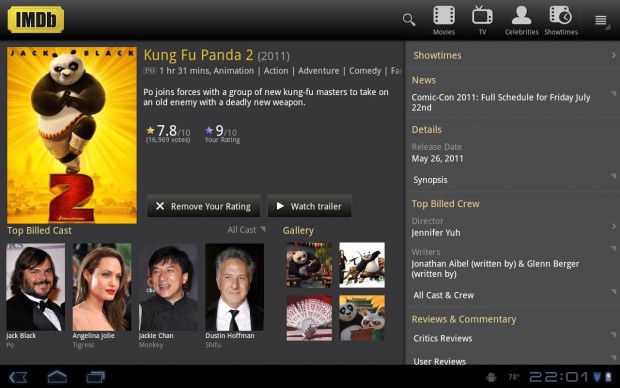 IMDb Movies & TV (Android)