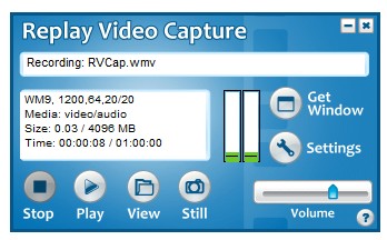 Replay Video Capture