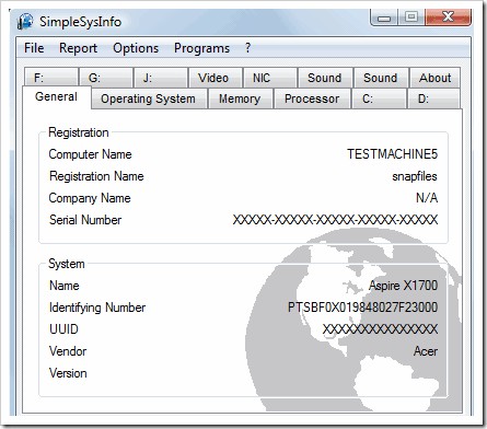 SimpleSysInfo