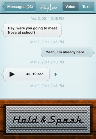 blip.me walkie-talkie (iPhone - iPad - iPod) blip.me walkie-talkie (iPhone - iPad - iPod)