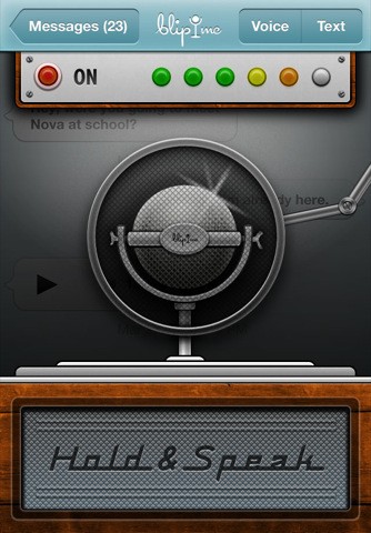 blip.me walkie-talkie (iPhone - iPad - iPod)