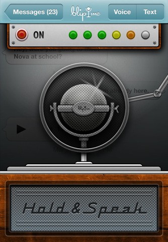 blip.me walkie-talkie (iPhone - iPad - iPod) blip.me walkie-talkie (iPhone - iPad - iPod)
