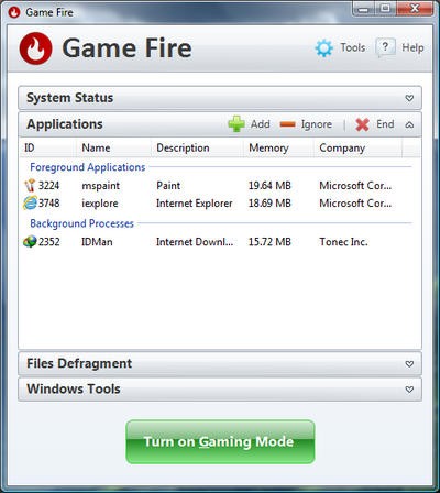 Game Fire