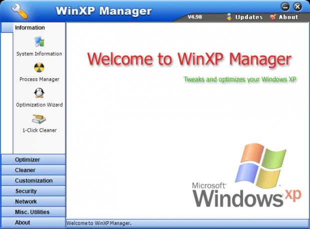 WinXP Manager WinXP Manager