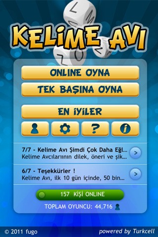 Kelime Avı (iPhone - iPad - iPod) Kelime Avı (iPhone - iPad - iPod)