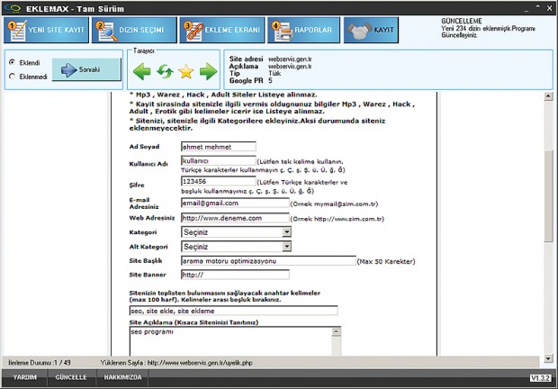 Eklemax