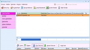 Verim Free Stok Cari Takip