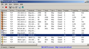 NetworkTrafficView Ekran Görüntüsü