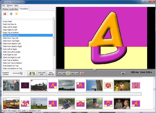 Bolide Slideshow Creator