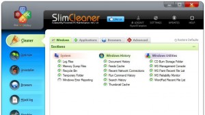 SlimCleaner Ekran Görüntüsü