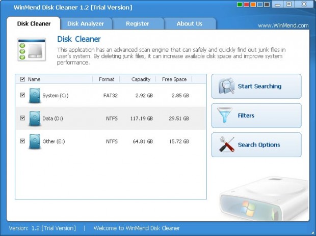 WinMend Disk Cleaner