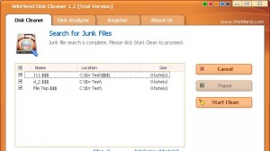 WinMend Disk Cleaner