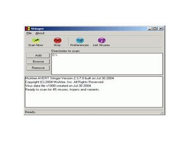 McAfee Avert Stinger
