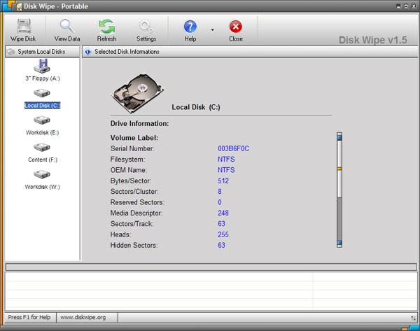 Disk Wipe