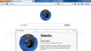 Waterfox Ekran Görüntüsü