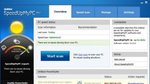 SpeedUpMyPC Ekran Görüntüsü