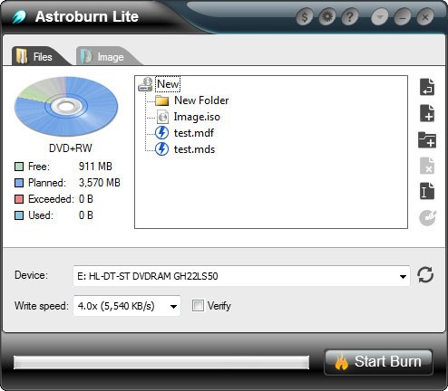 Astroburn Lite Ekran Görüntüsü