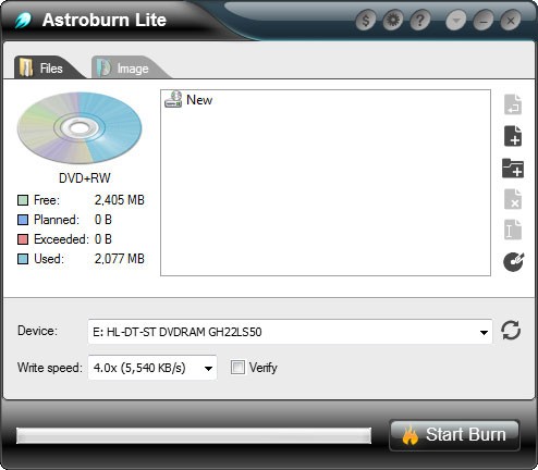 Astroburn Lite Ekran Görüntüsü