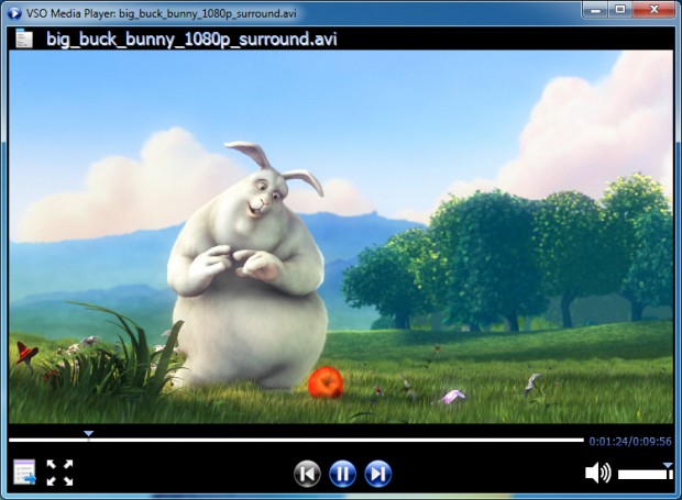 VSO Media Player Ekran Görüntüsü