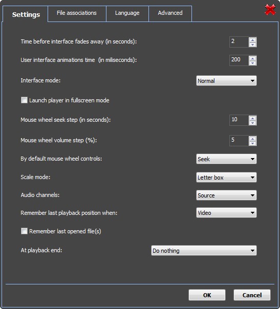 VSO Media Player Ekran Görüntüsü