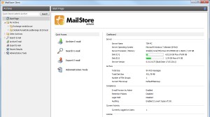 MailStore Server Ekran Görüntüsü