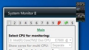 System Monitor II Ekran Goruntusu 02