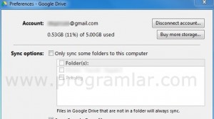 Google Drive Ekran Görüntüsü