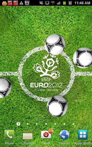 adidas EURO 2012 LiveWallpaper Ekran Görüntüsü