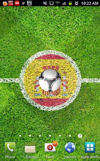 adidas EURO 2012 LiveWallpaper Ekran Görüntüsü