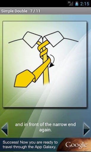 How to Tie a Tie Ekran Görüntüsü