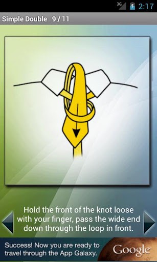 How to Tie a Tie Ekran Görüntüsü