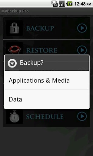 MyBackup Pro Ekran Görüntüsü