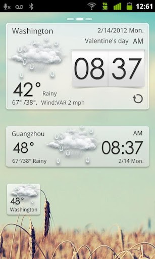GO Weather EX Ekran Görüntüsü