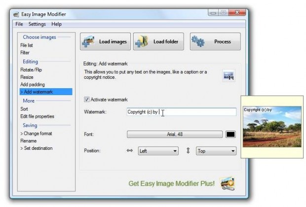 Easy Image Modifier Ekran Görüntüsü