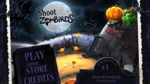 Shoot The Zombirds Ekran Görüntüsü